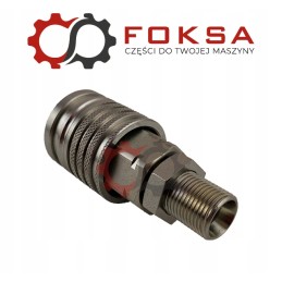 Hydraulic quick connector, Euro M18 long socket