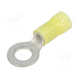 5 pcs x TE Connectivity - 165035 - Tip: ring, M6, Ø: 6.35mm, 3÷6mm2, crimped, for cable, insulated