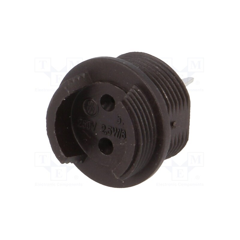 1 pcs x LITTELFUSE - 57100000001 - Fuse holder, miniature fuses, THT, TE5,TR5, 6.3A, 250V