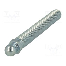 1 pcs x ELESA+GANTER - SM-14-M16X108 - Pin, M16, Plunger mat: steel, Ø: 14mm, Plating: zinc
