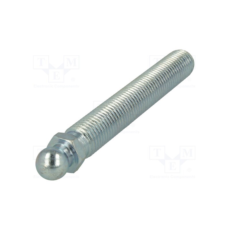 1 pcs x ELESA+GANTER - SM-14-M16X108 - Pin, M16, Plunger mat: steel, Ø: 14mm, Plating: zinc