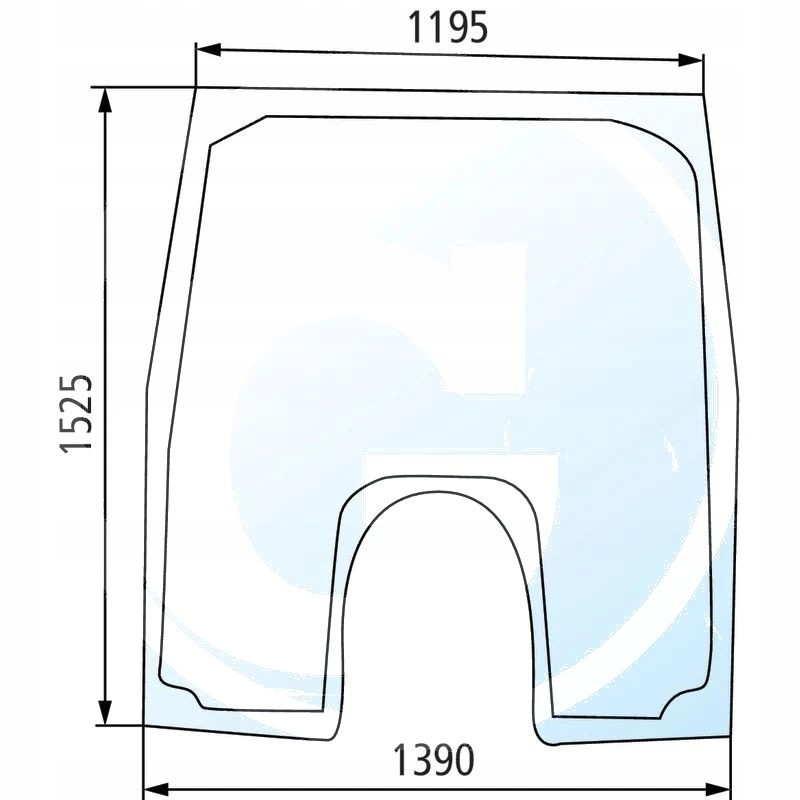 Windshield New Holland 650S456379