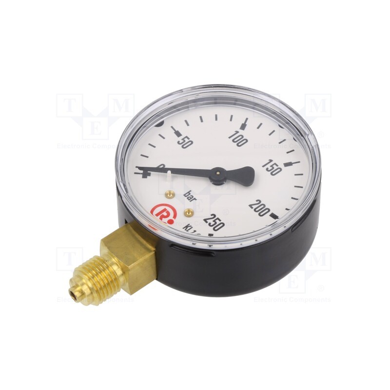 1 pcs x PNEUMAT-124 - Manometer, 0÷250bar, 63mm, non-aggressive liquids,inert gases