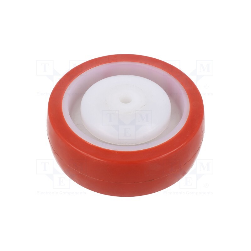 1 pcs x RADER - POPUB 100/8K1 - Transport wheel, Ø: 100mm, W: 36mm, 200kg, polyurethane, POPUB