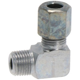 Angle connector, screw-in elbow m10x1 bekamax