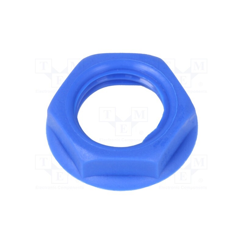 5 pcs x CLIFF - CL1412 - Nut, blue, S2