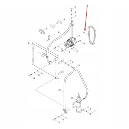 Gbt1171 z800 classic V-belt zx 800 lp