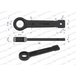 22 mm Warynski punching ring spanner