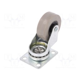 1 pcs x COLSON - JDPE 0401 1001 - Transport wheel, Ø: 40mm, W: 15mm, H: 58mm, torsional, 30kg