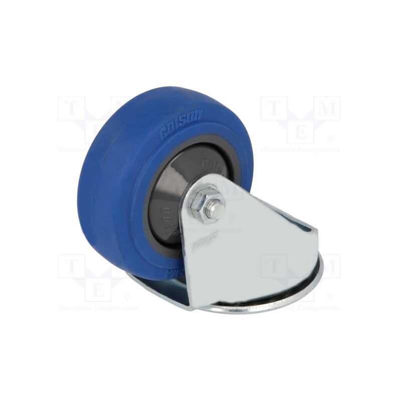 1 pcs x COLSON - JPPR 0805 5000 - Transport wheel, Ø: 80mm, W: 32mm, H: 105mm, torsional, 120kg