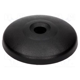 1 pcs x FATH - 098A080K - Foot, Base dia: 79mm, polyamide, H: 18mm, Pivot Feet