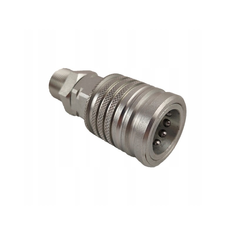 Hydraulic quick connector, euro socket M22 long