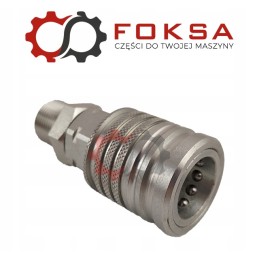 Hydraulic quick connector, euro socket M22 long