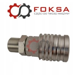 Hydraulic quick connector, euro socket M22 long