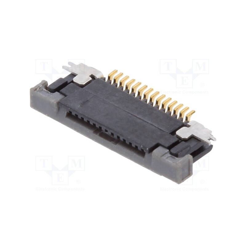 5 pcs x Amphenol Communications Solutions - SFV14R-3STBE1HLF - Connector: FFC/FPC, horizontal, PIN: 14, bottom contacts,ZIF, SMT
