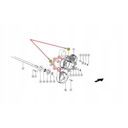 Spacer sleeve for jaguar crusher 074961