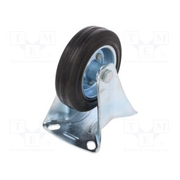 1 pcs x RADER - CTPW-SG 100W - Transport wheel, Ø: 100mm, W: 25mm, H: 128mm, rigid, 70kg, rubber