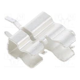 1 pcs x SCHURTER - 751.01 - Fuse clips, cylindrical fuses, THT, -40÷85°C, 16A, Plating: tinned