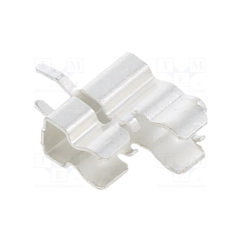 1 pcs x SCHURTER - 751.01 - Fuse clips, cylindrical fuses, THT, -40÷85°C, 16A, Plating: tinned