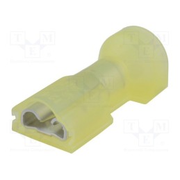 5 pcs x TE Connectivity - 4-520448-2 - Terminal: flat, 6.3mm, 0.8mm, female, 3÷6mm2, crimped, for cable