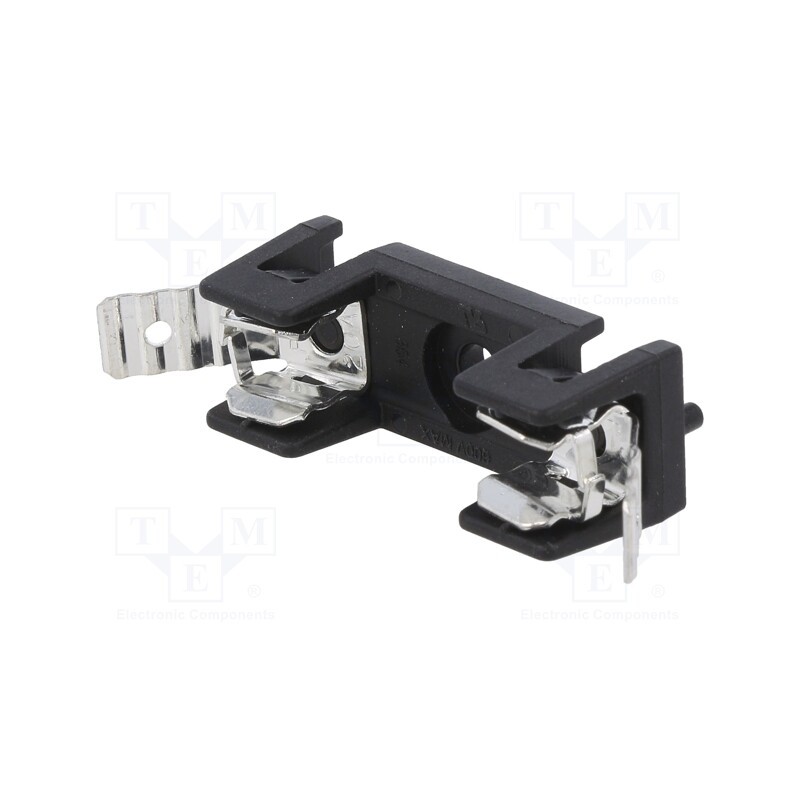 1 pcs x LITTELFUSE - 03540821ZXBL - Fuse holder, cylindrical fuses, 6.3x32mm, -40÷85°C, 20A, UL94V-0