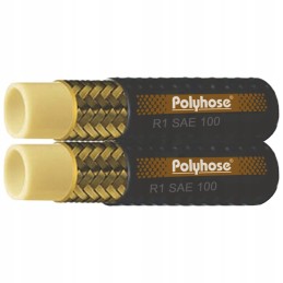 Reinforced hydraulic hose sae 100 r1 dn 06 1 4