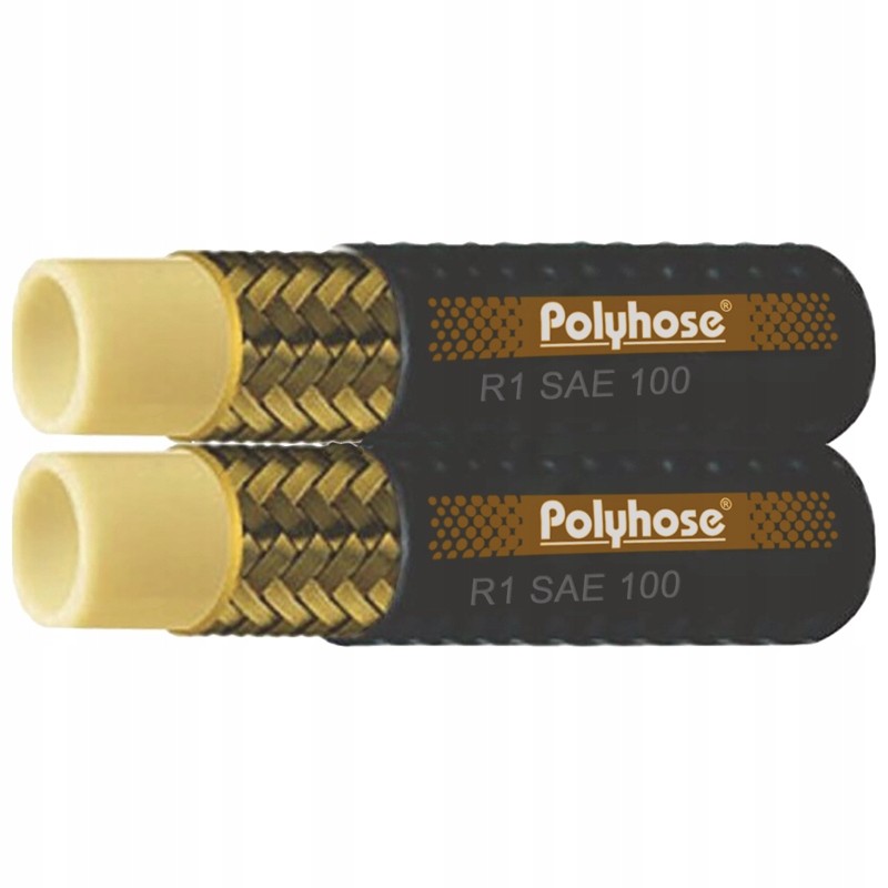 Reinforced hydraulic hose sae 100 r1 dn 06 1 4