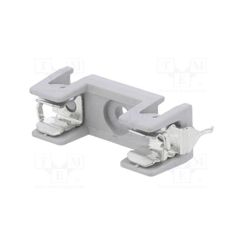 1 pcs x LITTELFUSE - 03540101ZXGY - Fuse holder, cylindrical fuses, on panel, 6.3x32mm, -40÷85°C, 15A