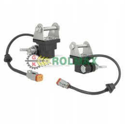 Clamp with socket connector, 0 22 m, DIN connector