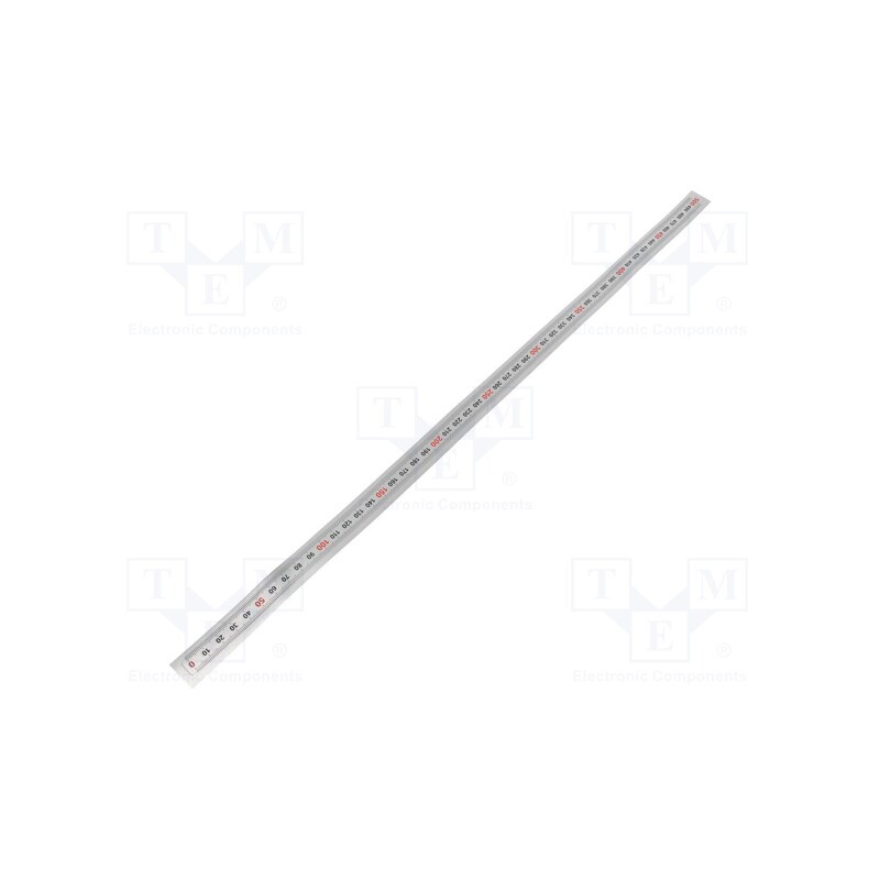 1 pcs x ELESA+GANTER - GN 711-KUS-500-W-R - Ruler, figures horizontally arranged,self-adhesive, W: 11mm