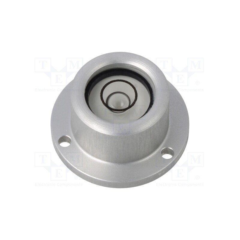 1 pcs x ELESA+GANTER - GN 2277-ALN-20-K-30-A - Spirit level, mounting flange, for bolting surface, H: 10mm