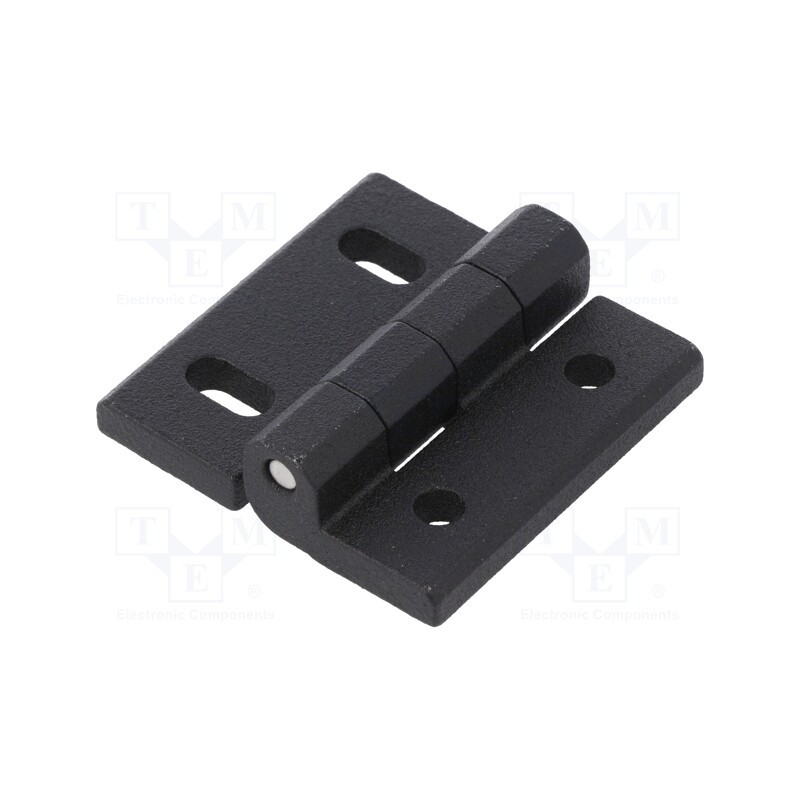 1 pcs x ELESA+GANTER - GN 235-ZD-45-45-DB-SW - Hinge, Width: 45mm, cast zinc, H: 45mm, without regulation