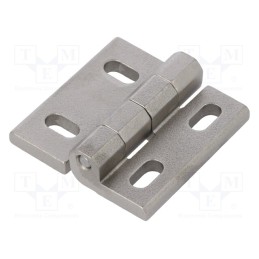 1 pcs x ELESA+GANTER - GN 235-NI-45-45-HB-GS - Hinge, Width: 45mm, stainless steel, H: 45mm, adjustable