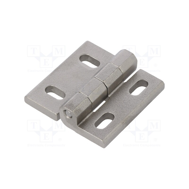 1 pcs x ELESA+GANTER - GN 235-NI-45-45-HB-GS - Hinge, Width: 45mm, stainless steel, H: 45mm, adjustable