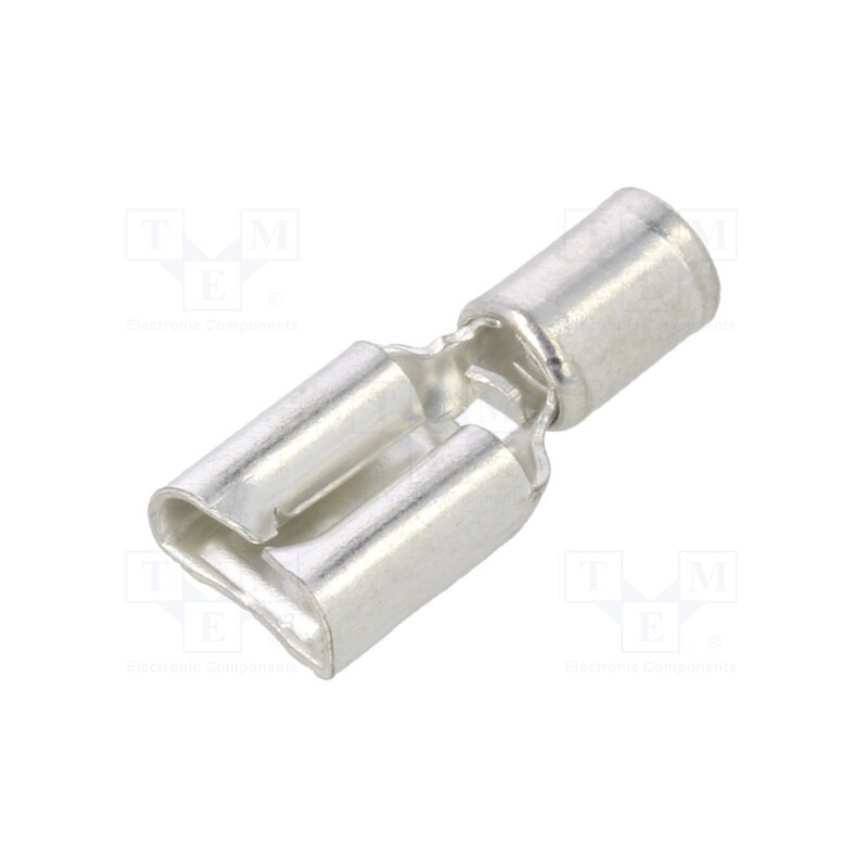 5 pcs x PANDUIT - D14-250-C - Terminal: flat, 6.3mm, 0.8mm, female, 1.5÷2.5mm2, crimped, straight