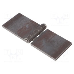 1 pcs x ELESA+GANTER - GN 1366-ST-160-60-A-BL - Hinge, Width: 160mm, steel, H: 60mm, without coating,for welding