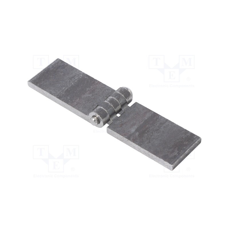 1 pcs x ELESA+GANTER - GN 1366-ST-120-30-A-BL - Hinge, Width: 120mm, steel, H: 30mm, without coating,for welding