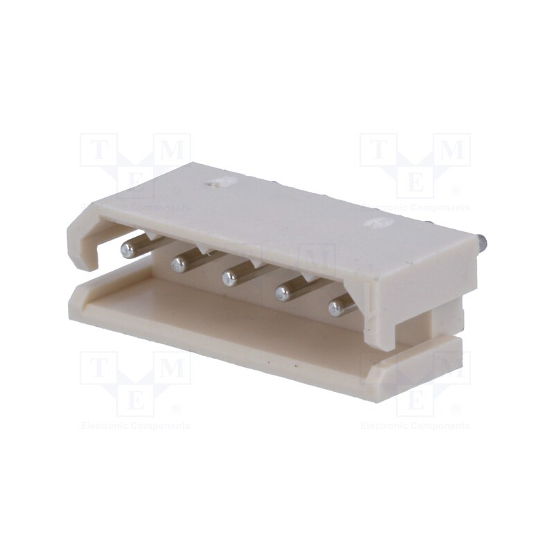 5 pcs x MOLEX - 22035055 - Socket, wire-board, male, Mini-SPOX, 2.5mm, PIN: 5, THT, 3A, tinned