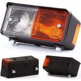 A set of front combination lamps with a rooster