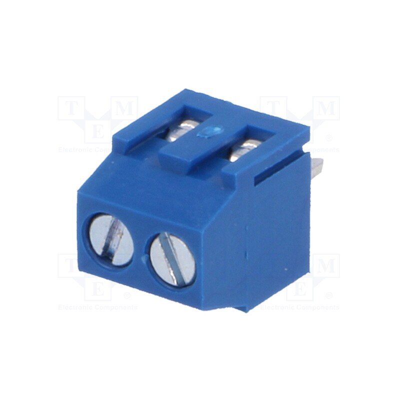 5 pcs x DEGSON ELECTRONICS - DG381-3.5-02P-12-00A(H) - PCB terminal block, angled 90°, 3.5mm, ways: 2, on PCBs, 1.5mm2