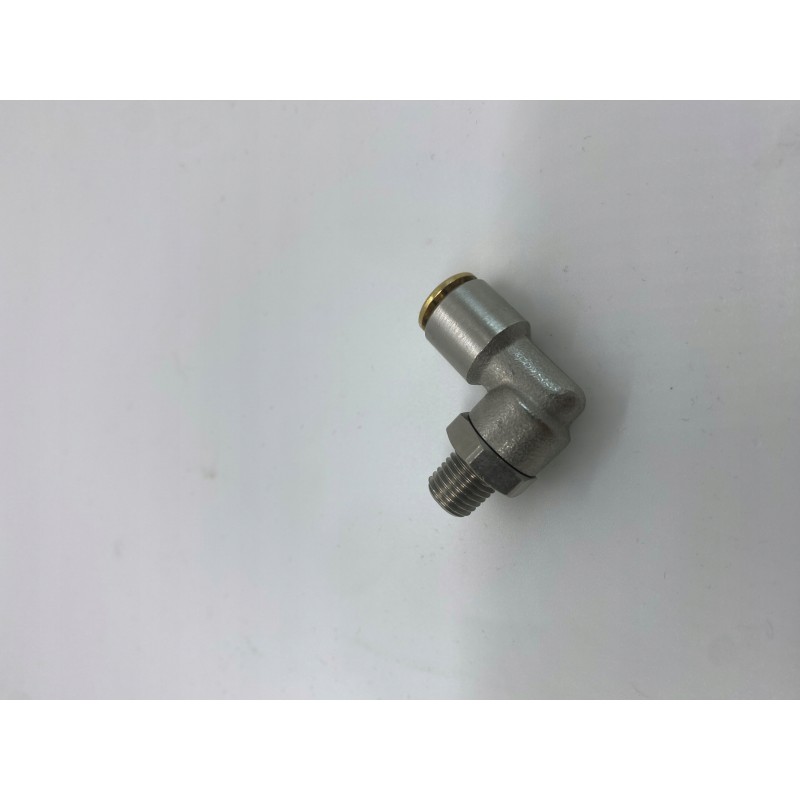 Central lubrication connector M8x1, swivel pushin