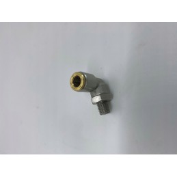 Central lubrication connector M8x1, swivel pushin