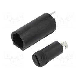 1 pcs x ESKA - 502810 - Fuse holder, cylindrical fuses, THT, 5x20mm, 10A, Pitch: 10mm, 5mΩ