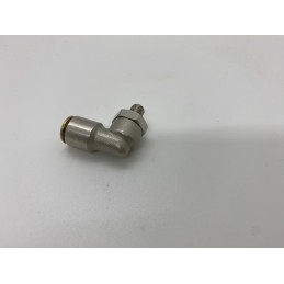 Central lubrication connector M6x1, swivel pushin