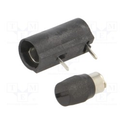 1 pcs x ESKA - 502740 - Fuse holder, cylindrical fuses, THT, 5x20mm, 6.3A, Pitch: 12.5mm