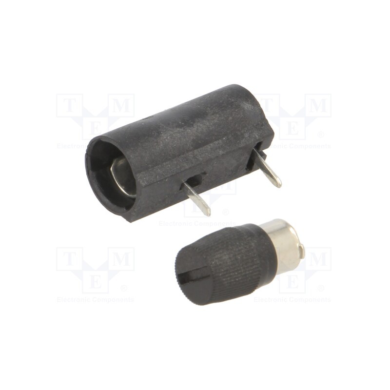 1 pcs x ESKA - 502740 - Fuse holder, cylindrical fuses, THT, 5x20mm, 6.3A, Pitch: 12.5mm