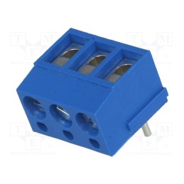 5 pcs x DEGSON ELECTRONICS - DG300R-5.0-03P-12-00A(H) - PCB terminal block, straight, 5mm, ways: 3, on PCBs, 2.5mm2, tinned
