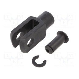 1 pcs x IGUS - GERMK-10 F - Fork joint, Øhole: 10mm, M10, 1.25, right hand thread,inside
