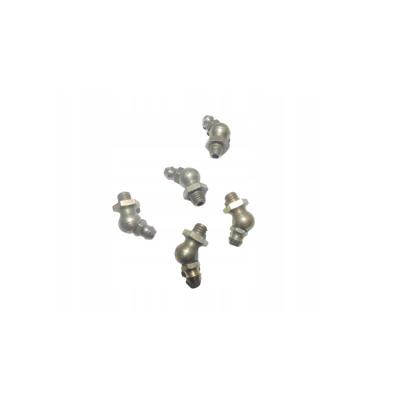 5x grease nipples angled 45 m6x1 prl