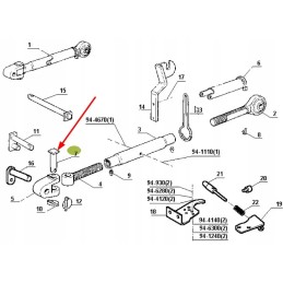 7700043339 rear linkage pin